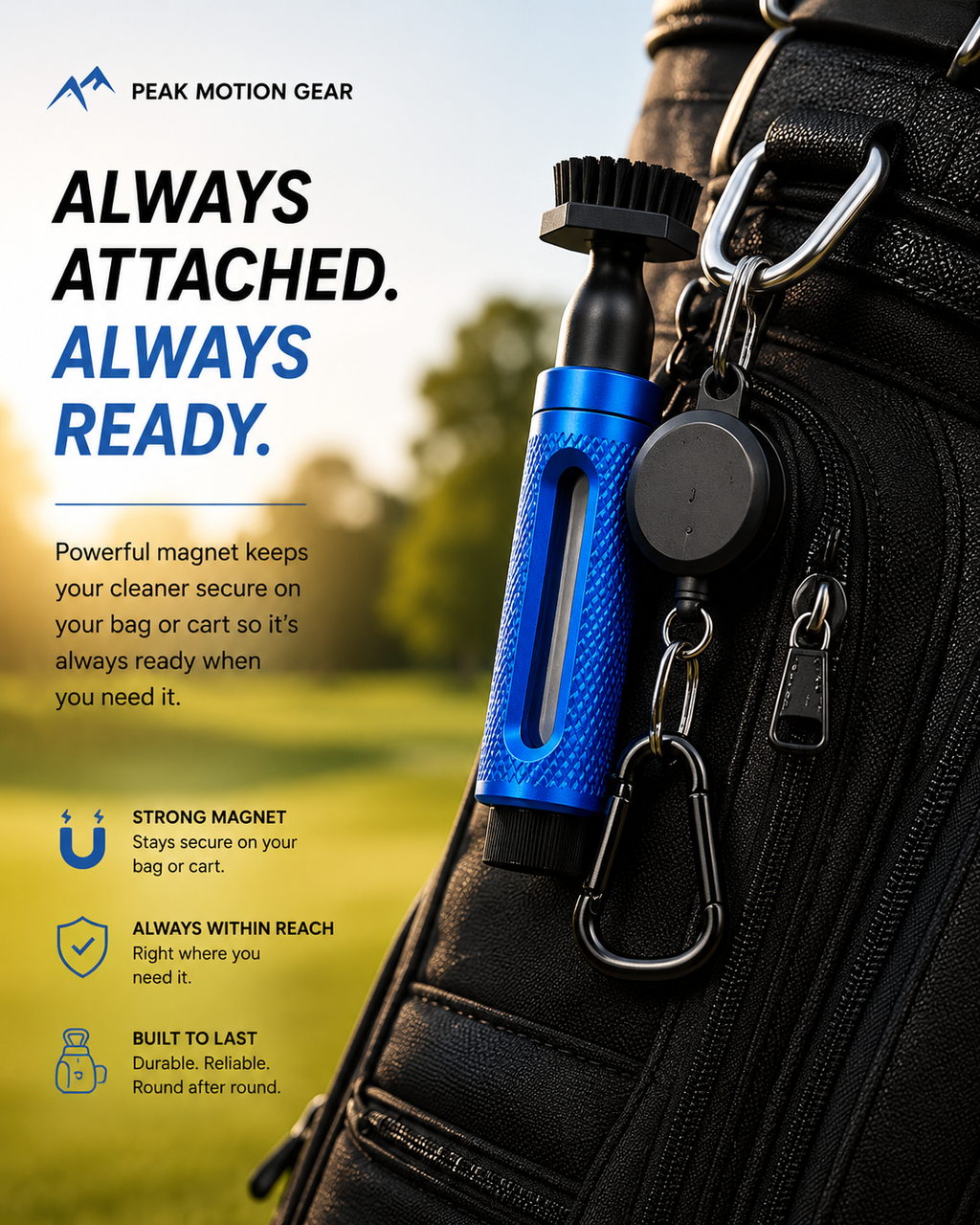 Magnetic Golf Club Cleaner
