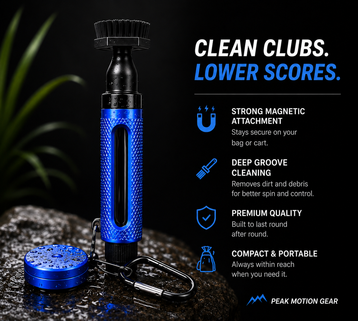 Magnetic Golf Club Cleaner