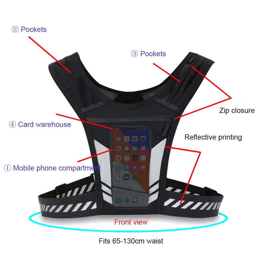 Reflective Running Vest