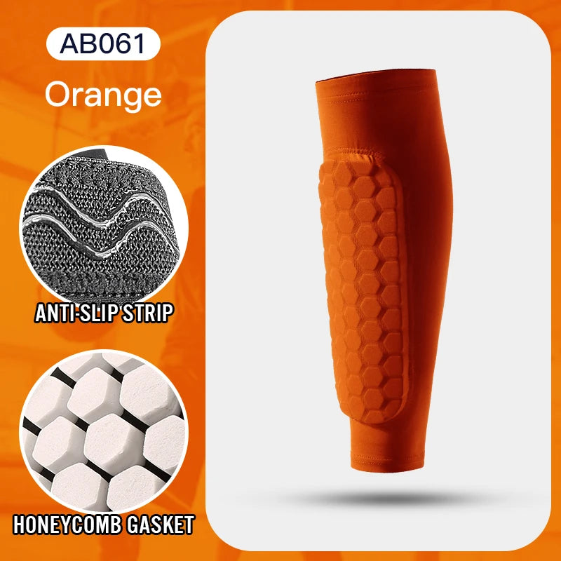 Padded Soccer Shin Guard Sleeves