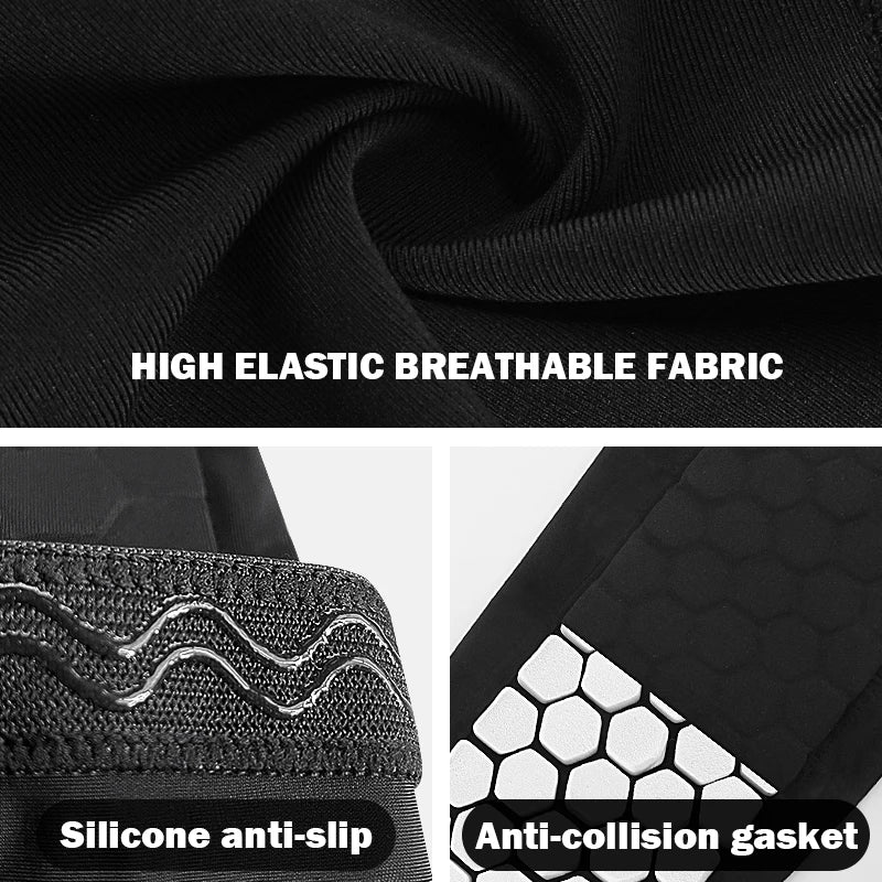 Padded Soccer Shin Guard Sleeves