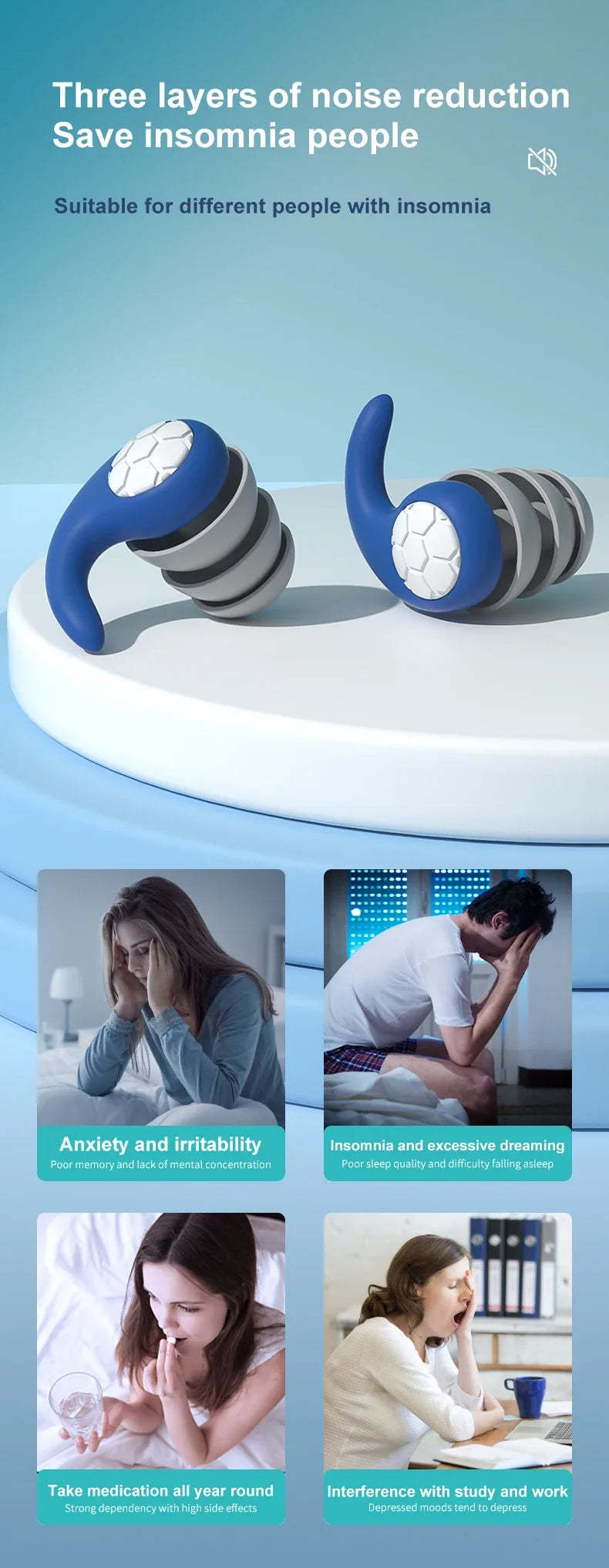 Waterproof Surf Ear Plugs