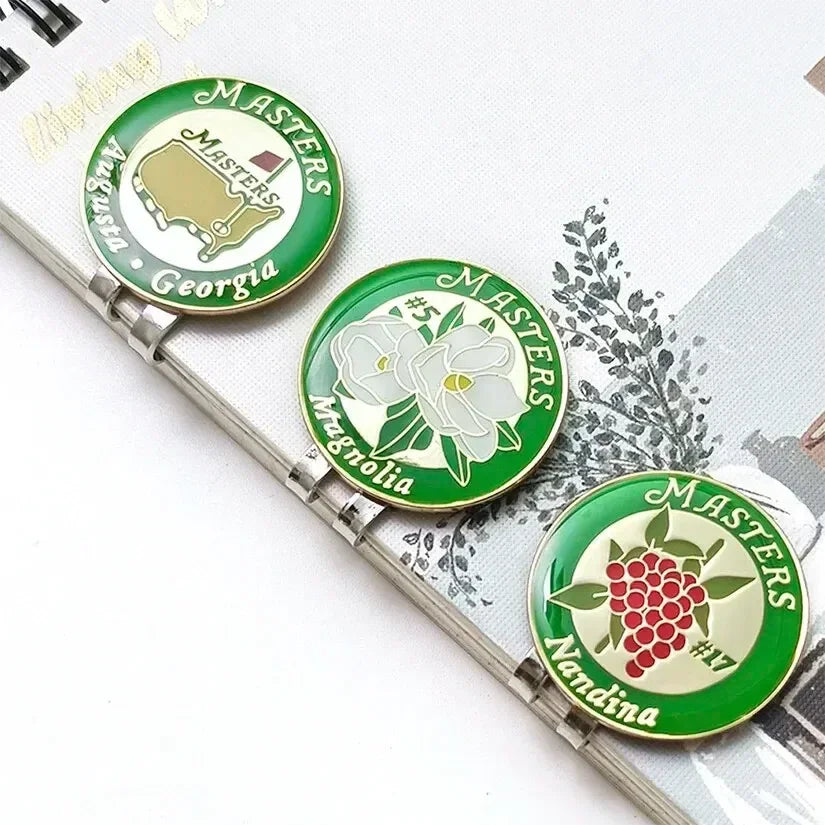 Magnetic Golf Ball Marker & Hat Clip