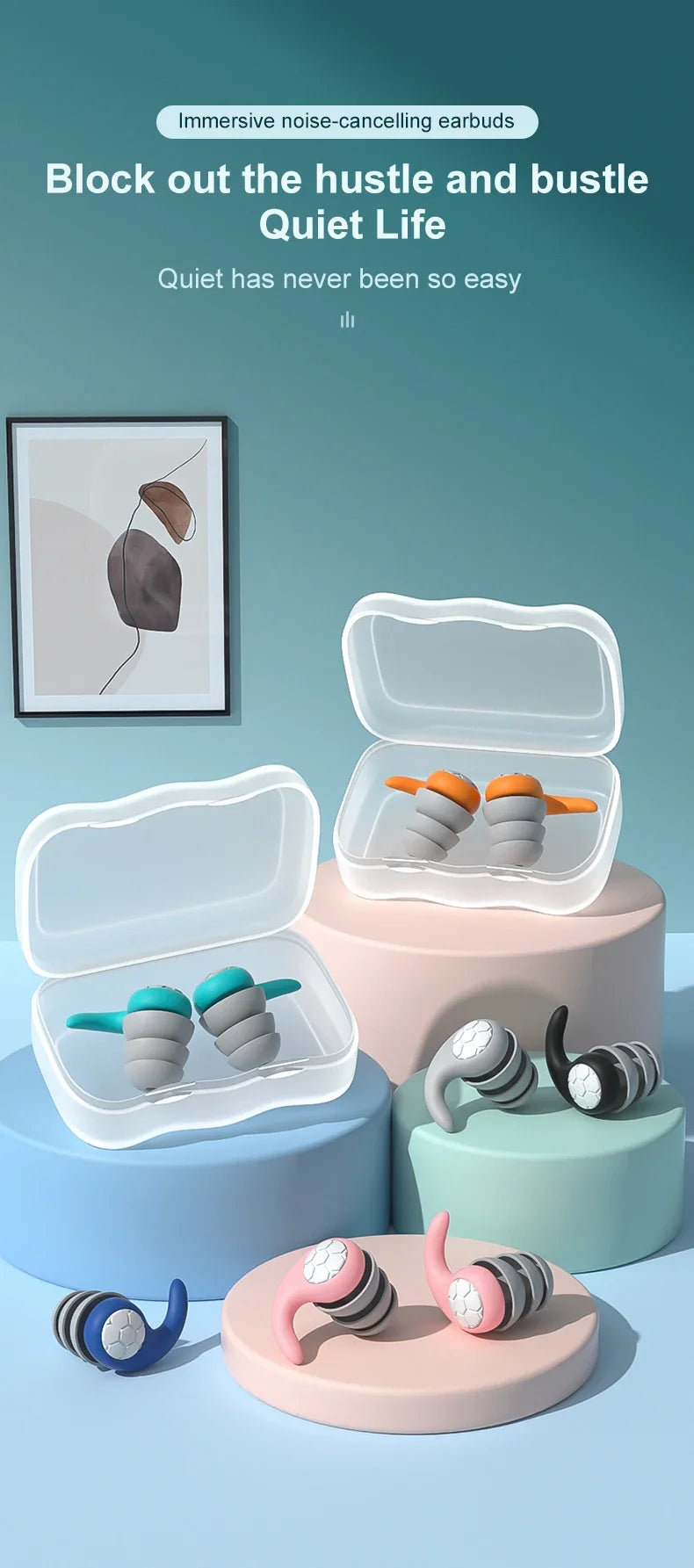 Waterproof Surf Ear Plugs