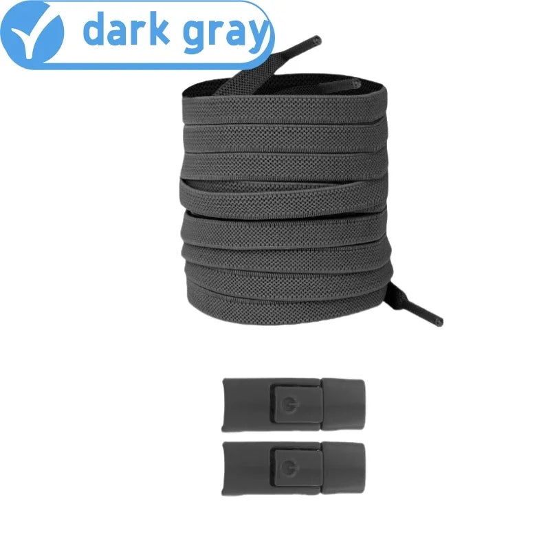 LockFit No-Tie Elastic Shoelaces