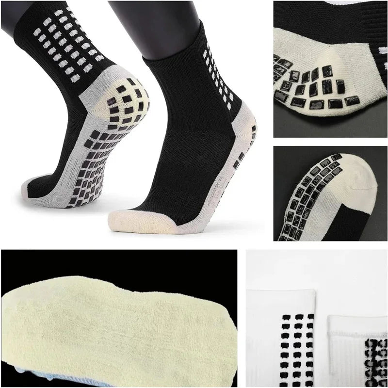 Anti-Slip Grip Soccer Socks