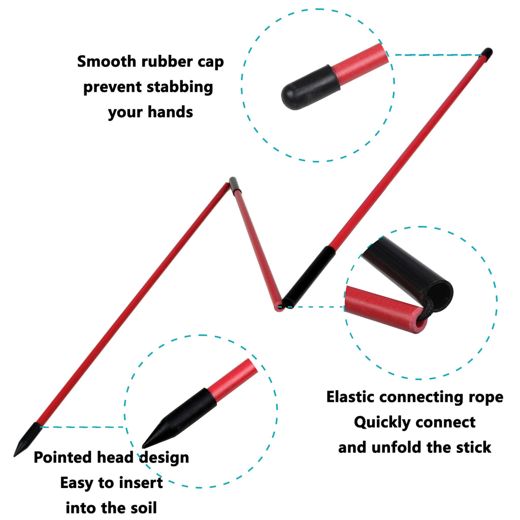 Golf Alignment Sticks (2-Pack)