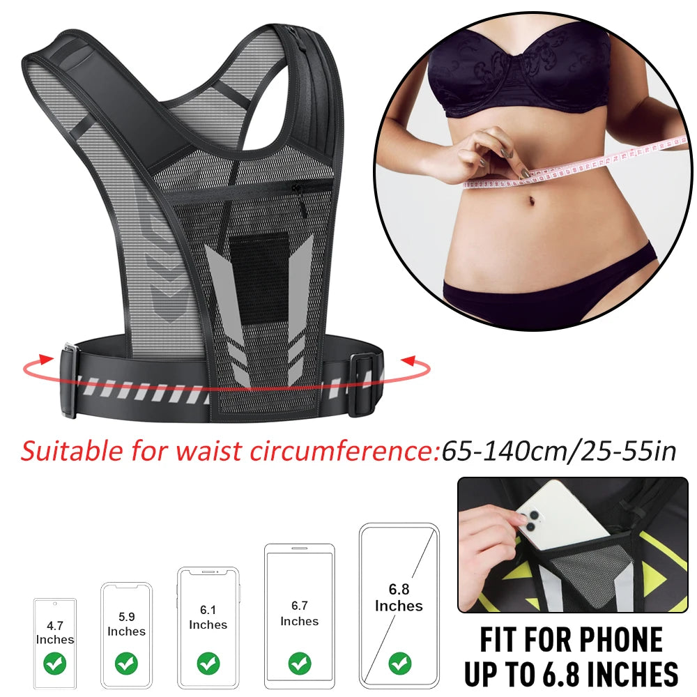 Reflective Running Vest