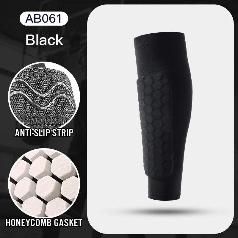 Padded Soccer Shin Guard Sleeves