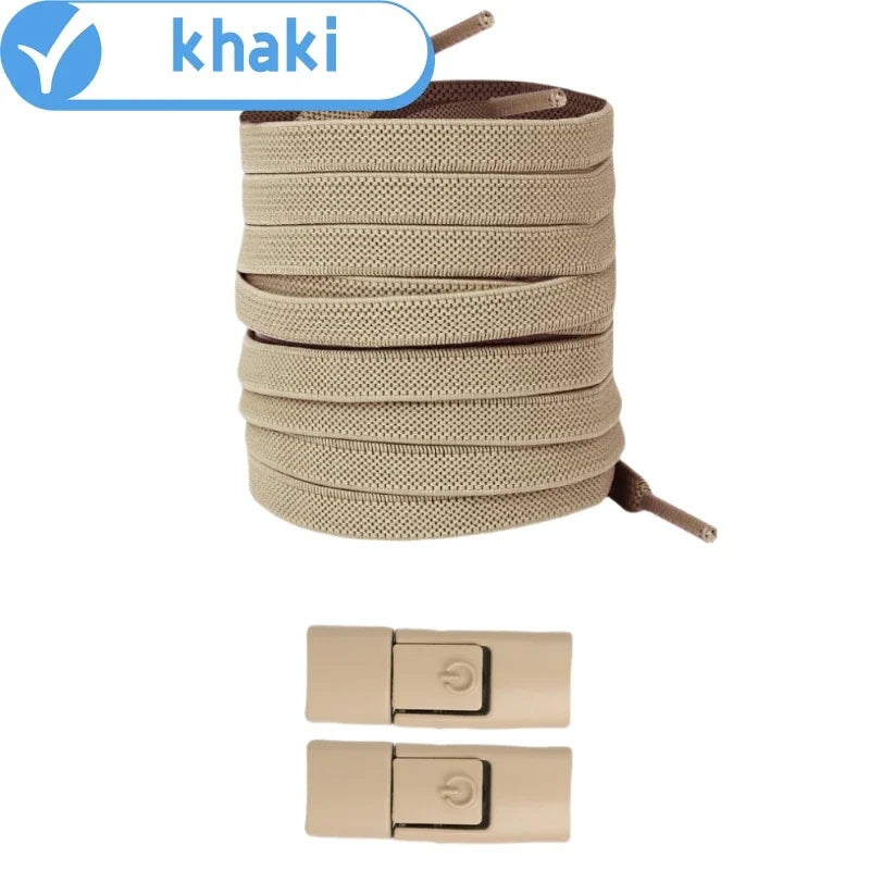 LockFit No-Tie Elastic Shoelaces