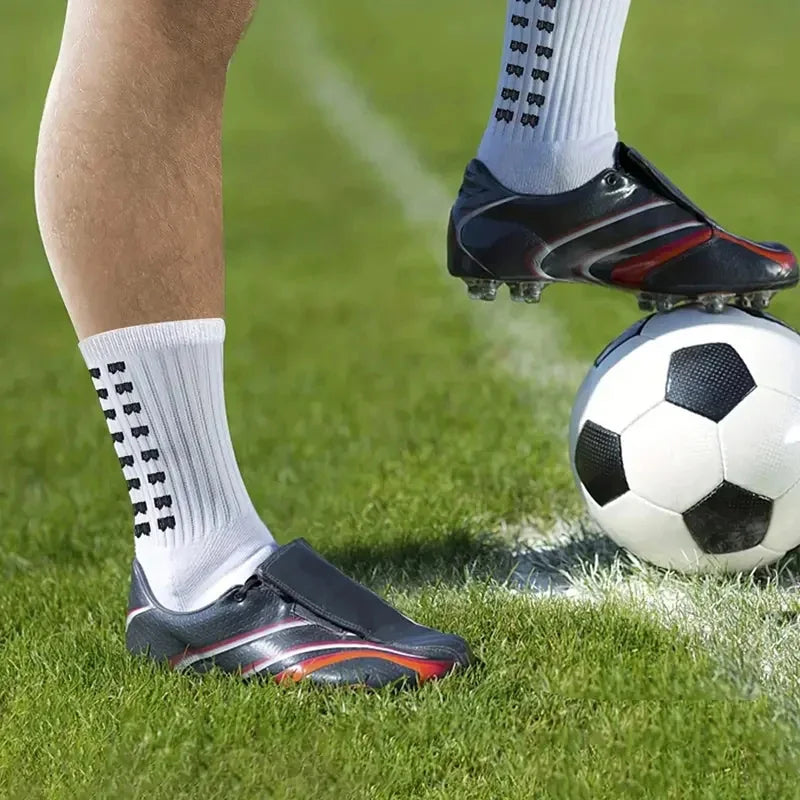 Anti-Slip Grip Soccer Socks