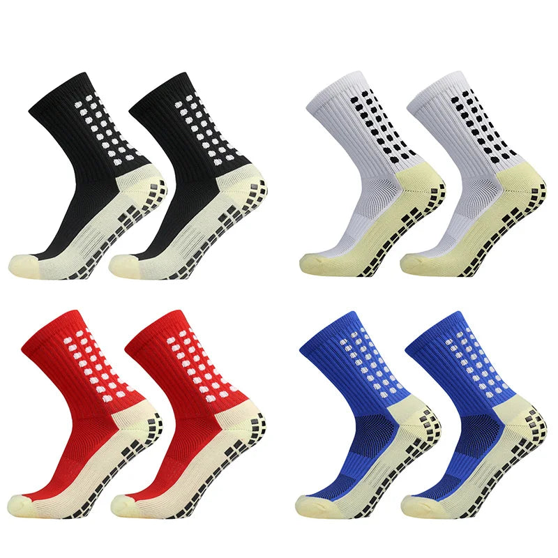 Anti-Slip Grip Soccer Socks