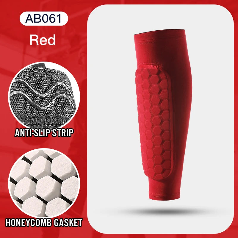 Padded Soccer Shin Guard Sleeves