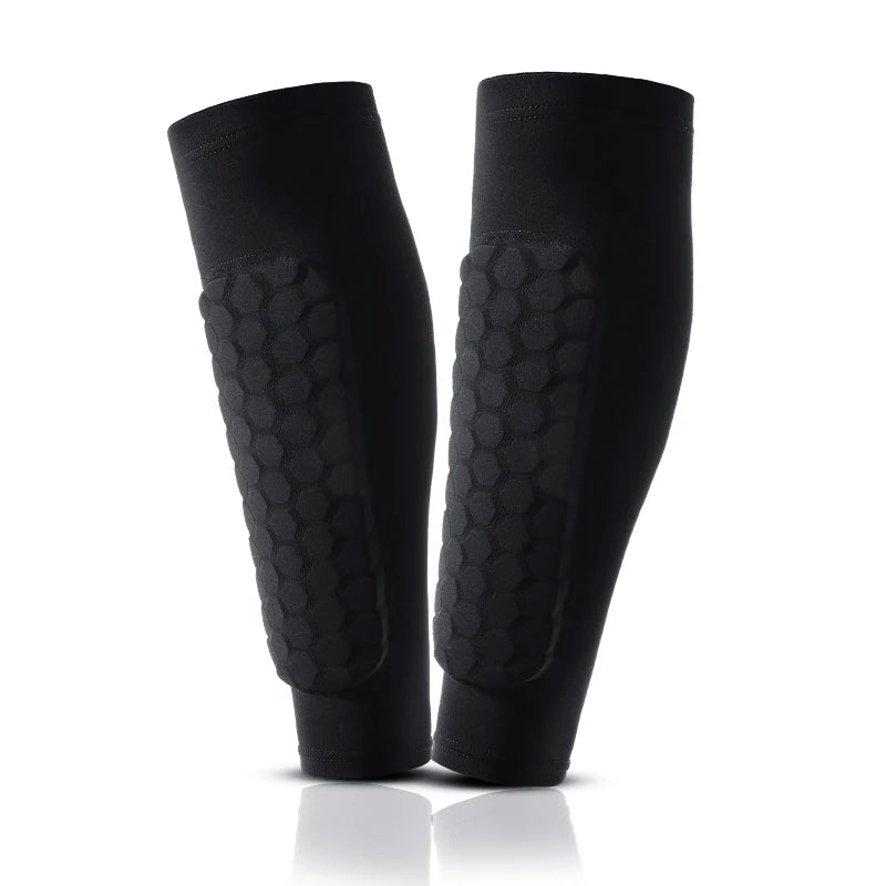 Padded Soccer Shin Guard Sleeves