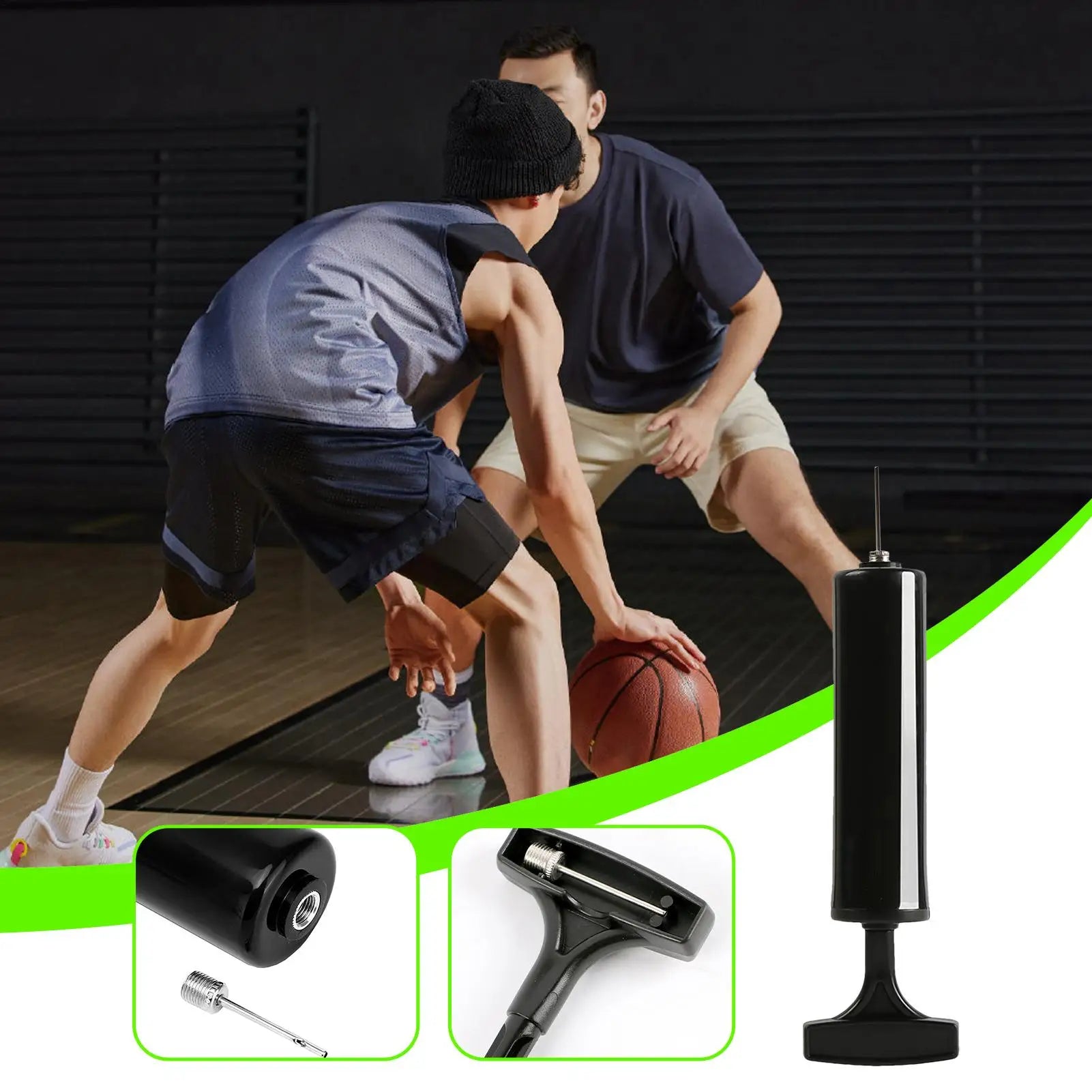 Compact Sports Ball Pump